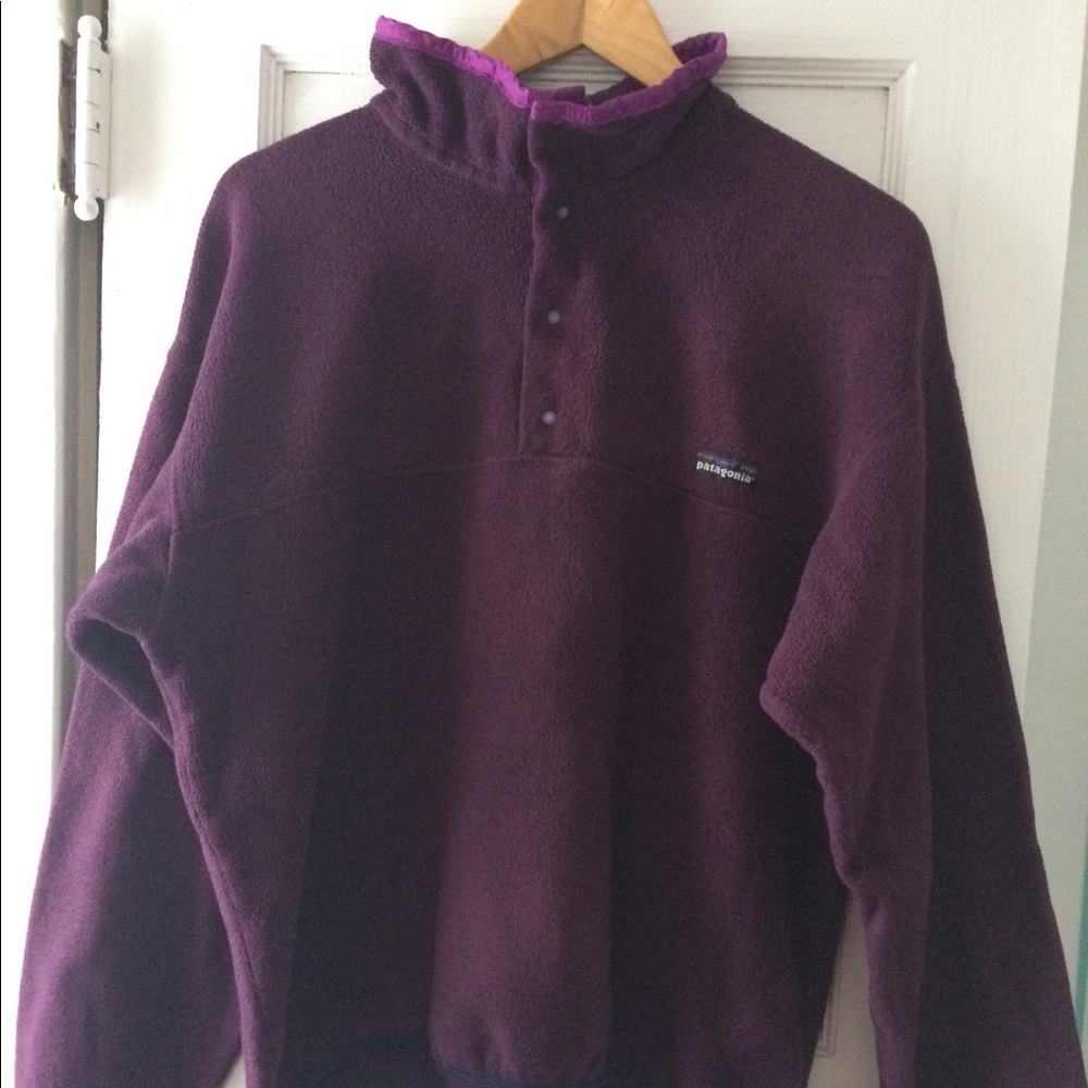 Sweatshirt, Patagonia, purple, Size M.
